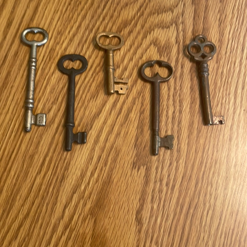Antique Collectible Skeleton Keys